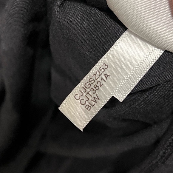 Calvin Klein Jeans Women’s Logo Tee T-Shirt Black Chic Luxe Trendy Fashion Small - Picture 5 of 8